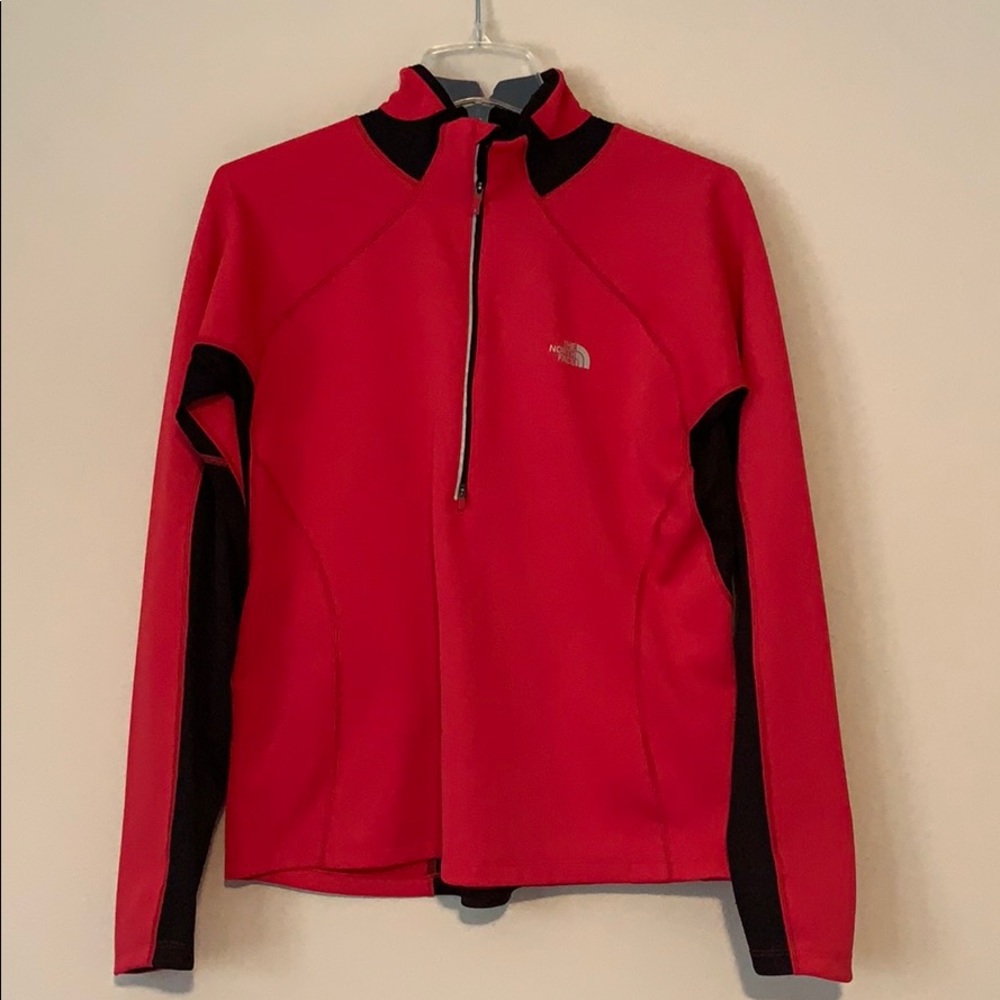 North Face running quarter zip